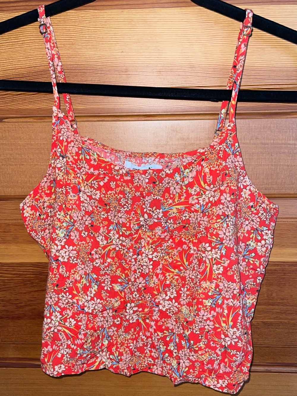 O'Neill Floral Spaghetti-Strap Camisole - EUC - Large